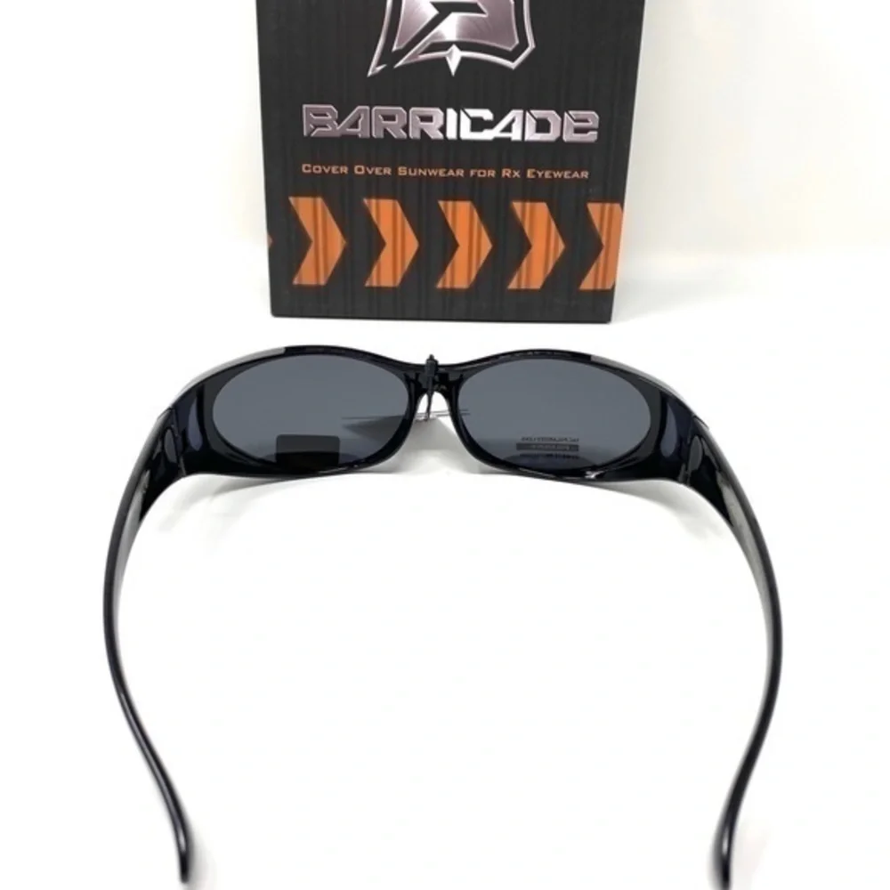 Cover over sunglasses for rx eyewear